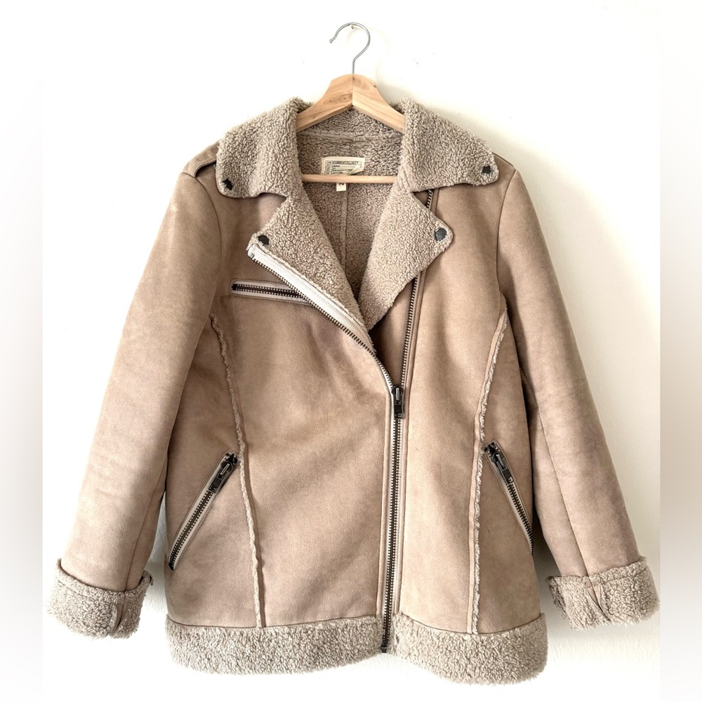 CURRENT/ELLIOT Faux Shearling Jacket for SALE!